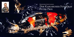 Der Karlsruher Fotograf Peter Prix