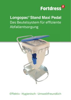 Longopac Stand Maxi Pedal - FORTDRESS International KG