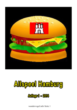 Allspeel Hamburg - Wandervogel e.v.