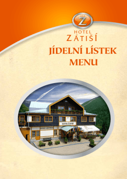 J&Iacute;DELN&Iacute; L&Iacute;STEK MENU