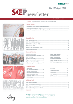 newsletter - DIW Berlin