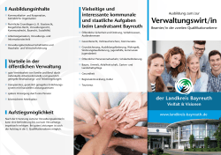 Verwaltungswirt/in - Landkreis Bayreuth