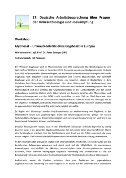 Glyphosat