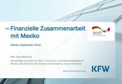2. Finanzielle Zusammenarbeit mit Mexiko
