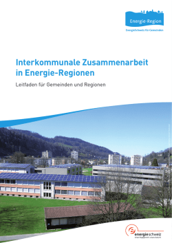 Interkommunale Zusammenarbeit in Energie