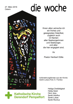 3_woche_27. März_2016 - Katholische Kirche Derendorf Pempelfort