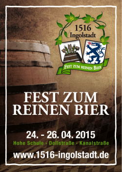 fest zum reinen bier