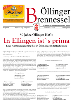 Brennessel-2013 - KaGe Ellingen 1963 eV