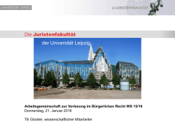 Präsentation 10 - Universität Leipzig