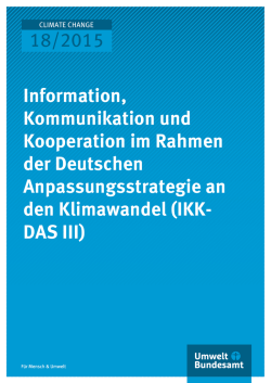 Information, Kommunikation und Kooperation im Rahmen der