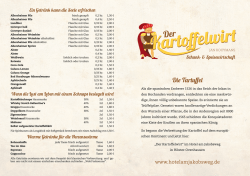 Die Tartuffel - Hotel am Jakobsweg