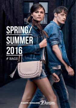 spring / summer 2016 - Beheim International Brands GmbH & Co.KG