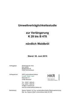 Erläuterungsbericht - Oberbergischer Kreis
