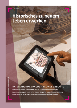 Historisches zu neuem Leben erwecken