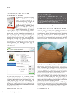 „PRINTSHOPCREATOR SUITE“ MIT NEUEM LAYOUT