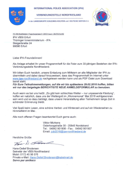 INTERNATIONAL POLICE ASSOCIATION (IPA - IPA