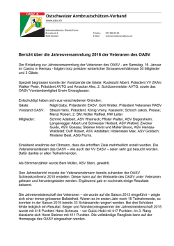 Jahresversammlung