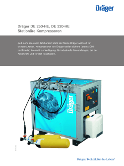 Dr&auml;ger DE 250-HE / DE 320