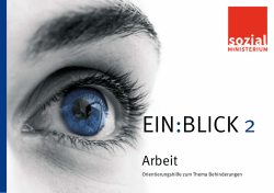 Einblick Heft 2 Arbeit - Broschürenservice