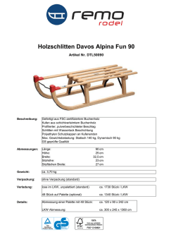 Produktblätter Remo Sports Holzschlitten[...]