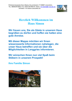 DOS ROBERTO&acute;S - Ferienwohnung Haus Simon