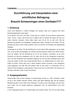 Dorfladen_Text 1 - HGV Schwenningen