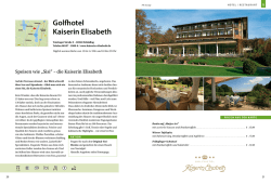 Golfhotel Kaiserin Elisabeth