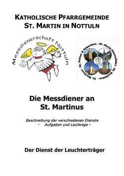 - Messdienerschaft St. Martinus Nottuln