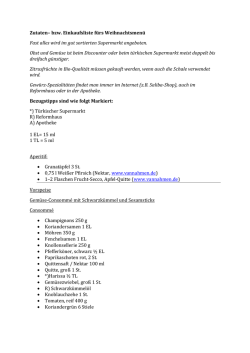Einkaufsliste
