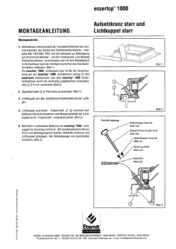 montageanleitung - Eternit Flachdach GmbH