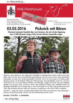 Picknick mit B&auml;ren