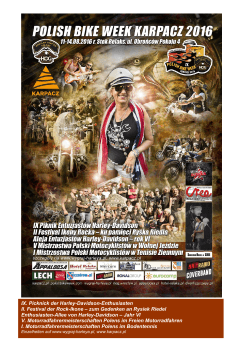 IX. Picknick der Harley-Davidson-Enthusiasten II. Festival der Rock
