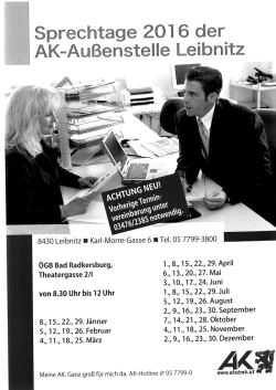 8430 Leibnitz - Karl—Morre—Gasse 6
