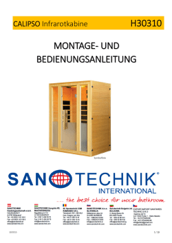 h30310 montage‐ und bedienungsanleitung