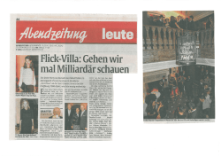 Flick Villa: Gehen wir mal Milliardär schauen