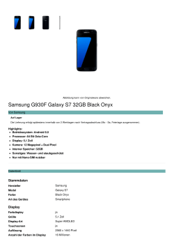 Samsung G930F Galaxy S7 32GB Black Onyx