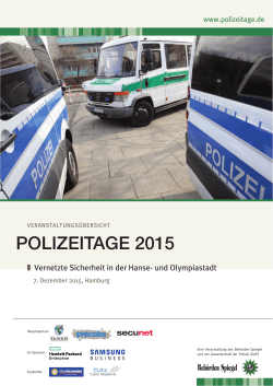 polizeitage 2015