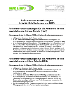 Info f&uuml;r NMS-Sch&uuml;ler/innen