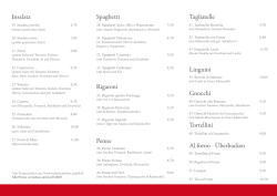 Insalata Spaghetti Rigatoni Penne Tagliatelle Linguini Gnocchi