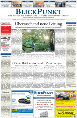 Überraschend neue Leitung