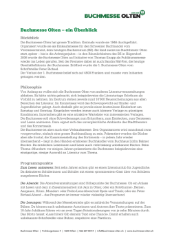 PDF - Buchmesse Olten