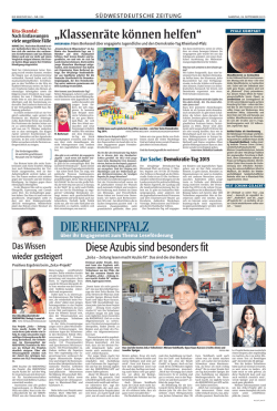 Klassenräte können helfen - 10. Demokratie-Tag Rheinland