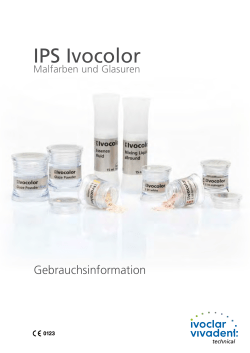 IPS Ivocolor - Ivoclar Vivadent