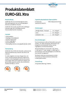 Produktdatenblatt EURO