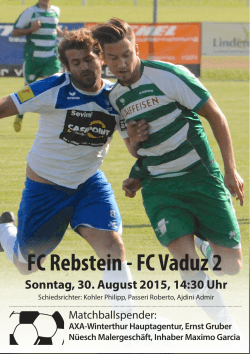 - FC Rebstein