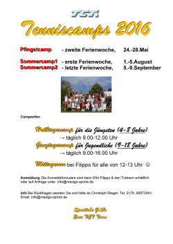 Halbtagescamp f&uuml;r die J&uuml;ngsten (4