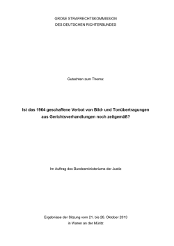 Ist das 1964 geschaffene Verbot von Bild
