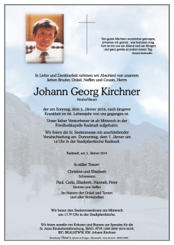 Johann Georg Kirchner