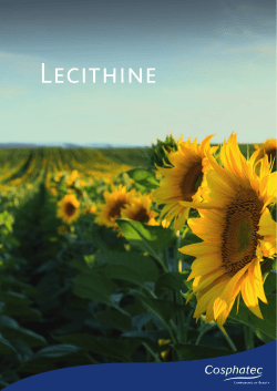 Lecithine - Cosphatec