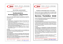 Service - Techniker ID/AD